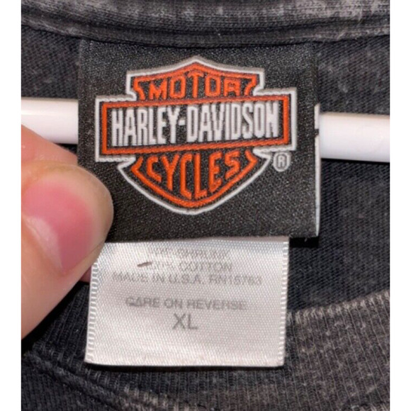 Harley Davidson 100 Years Idea To Icon XL Rare Biker Hanes Beefy-T T Shirt - Picture 8 of 9